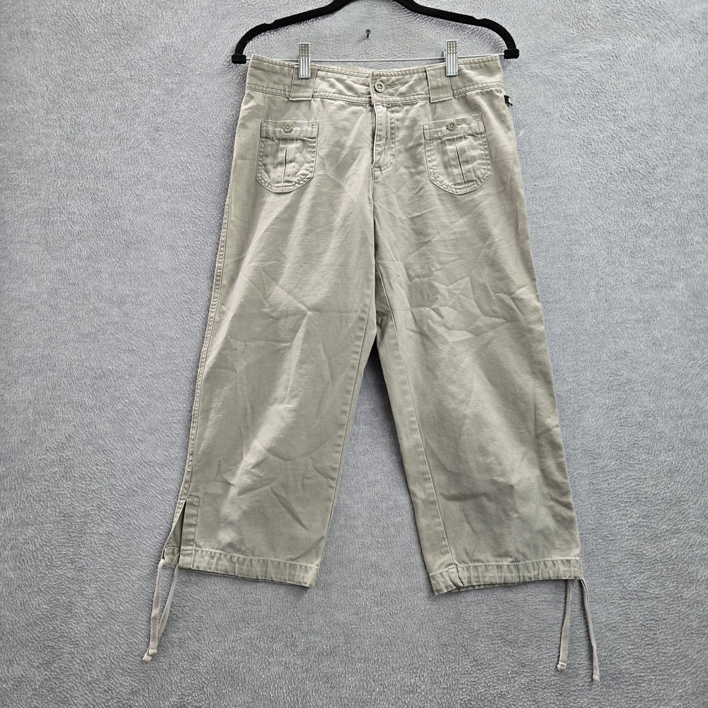 The North Face Women's Light Khaki Cropped Track Pants